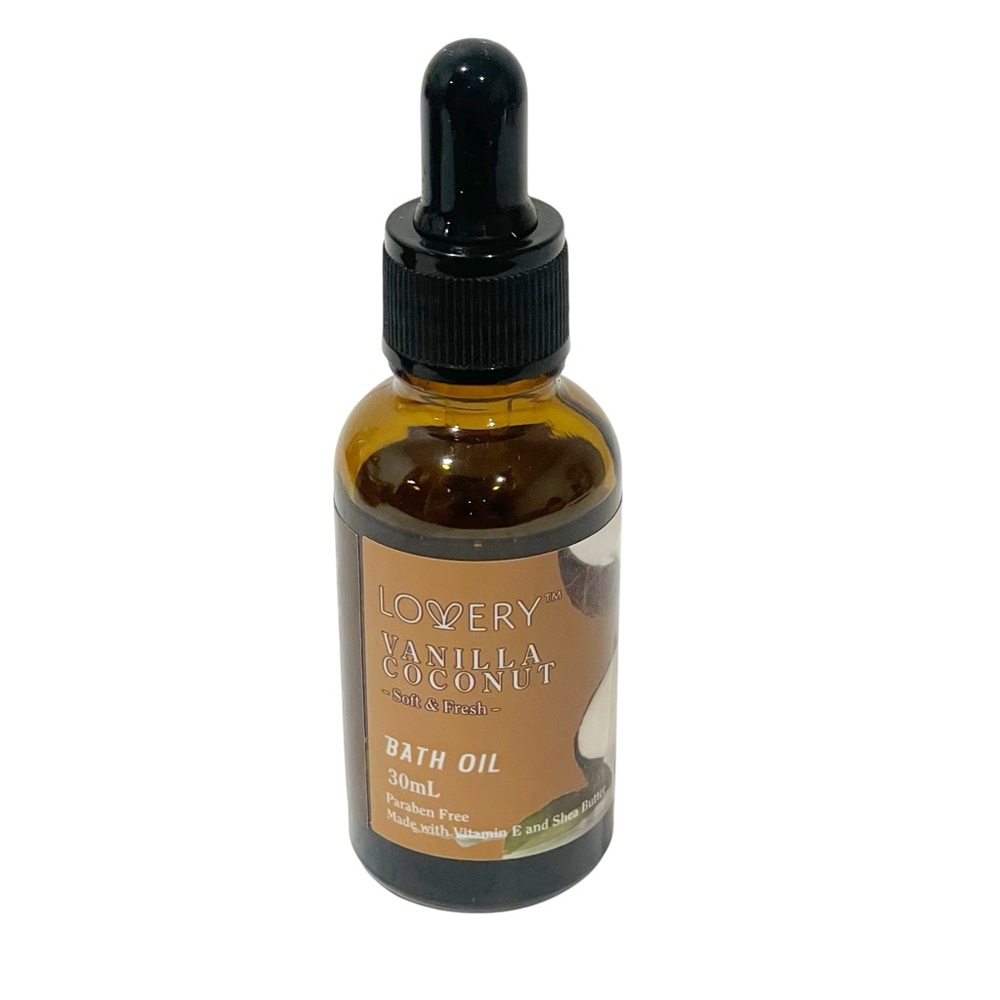 Lovery Vanilla Coconut Bath Oil 30ML Skincare Beauty